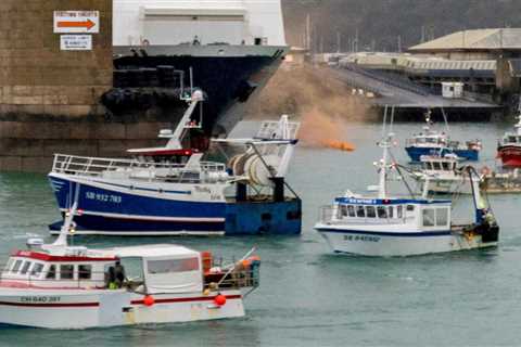 Boris Johnson vows to defend Jersey from French threats and insists Navy gunboats WILL stay on guard