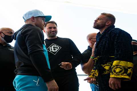 Canelo Alvarez claims 90 per cent of Brits want to see him smash Billy Joe Saunders after taunts..