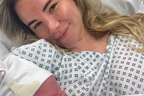 Towie’s Georgia Kousoulou says giving birth was ‘best experience of her life’ as she shares beaming ..