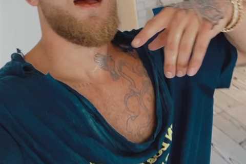Jake Paul shows off nasty black eye and claims Floyd Mayweather is ‘trying to KILL him’ after mass..