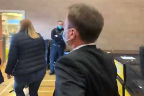 Moment ‘graceless’ Hartlepool Labour candidate storms off after crushing defeat