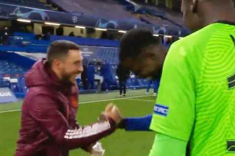 Eden Hazard ‘has NO Real Madrid future and set to be axed’ as Courtois’ dad slams him for laughing..