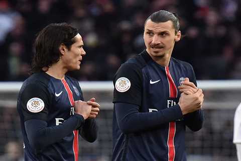 Edinson Cavani is one of four players Zlatan Ibrahimovic ‘hated’ in his career, claims AC Milan..