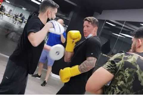 Fernando Torres shows off bulging muscles while boxing after ex-Liverpool and Chelsea star’s shock..