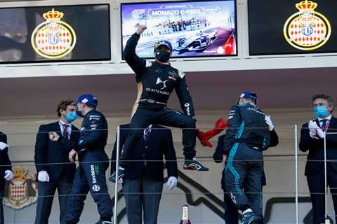 Formula E: Emotional Antonio Felix Da Costa wins first race of the season on FINAL lap in Monaco