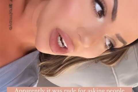 Geordie Shore’s Holly Hagan branded ‘rude’ by fans after asking them not to message her about..