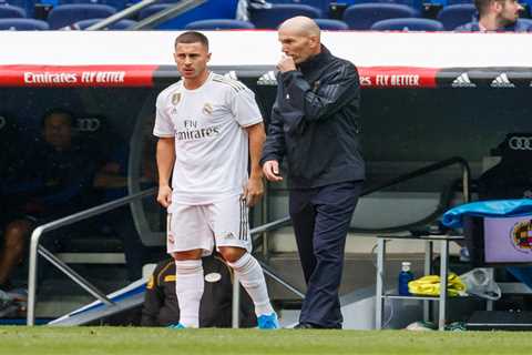 Hazard backed by Zidane to transform Madrid career after fan backlash following Chelsea defeat amid ..