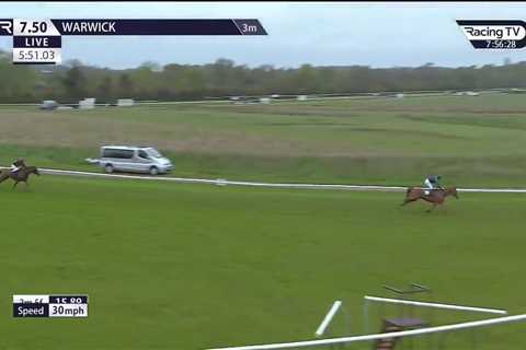 Punters in dreamland as Danilo D’Airy backed from 100/1 to 13/2 coasts to victory despite racing..