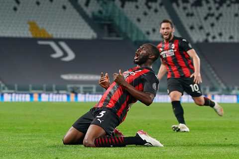 Juventus 0 Milan 3: Watch Chelsea loanee Tomori score as Old Lady tumble out of top four with..