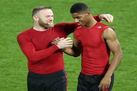 Wayne Rooney reveals he used Man Utd star Marcus Rashford’s incredible rise to motivate Derby kids