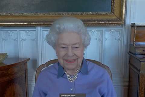 Queen, 95, jokes about her age as she speaks for the first since since husband Prince Philip’s death