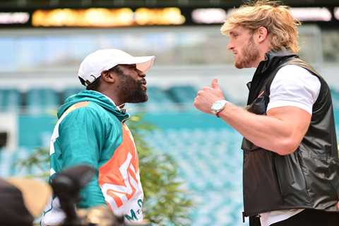 Logan Paul confirms £14m purse for Floyd Mayweather fight – less than a FIFTH of what rival will..