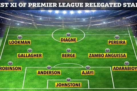 Best XI of Premier League relegated stars that may be picked up on cheap this summer including..