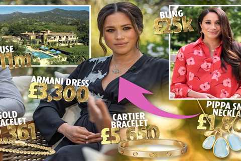 The secret message Meghan Markle is sending by splashing her £120m fortune on £25k bling and £3.5k..