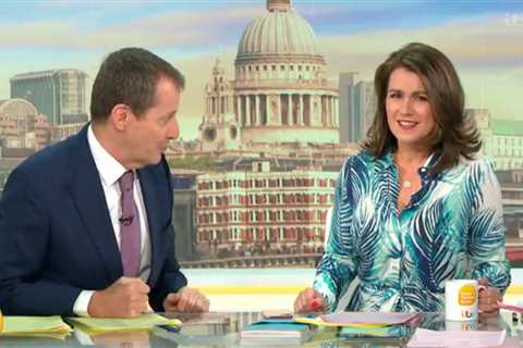 GMB’s Alastair Campbell slams ‘defensive’ Susanna Reid &amp; she calls him ‘rude’ as they argue..