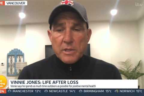 Vinnie Jones says he fights off ‘massive weight of grief’ every day and reflects on ‘brutal’..