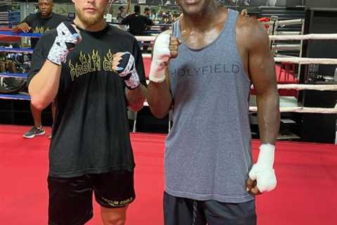 Evander Holyfield, 58, says he would fight Jake Paul, 24, after training YouTuber and hails him for ..