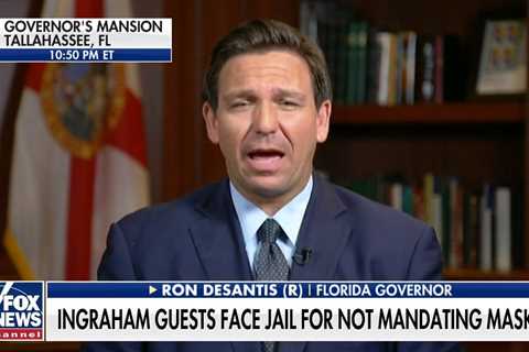 Florida residents prosecuted for not wearing Covid face masks will be PARDONED by Gov DeSantis