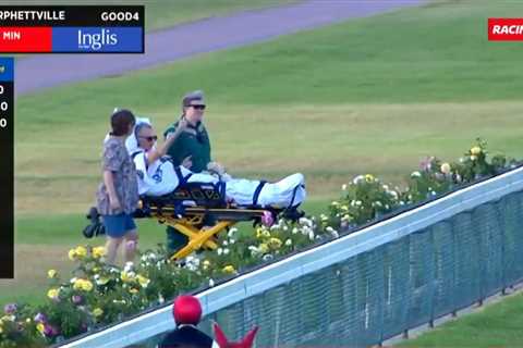 Racing fan dies two days after going viral when wheeled out to watch horses from hospital bed in..