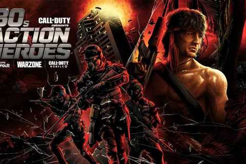 Call of Duty teases playable 80s action heroes coming to Warzone and Black Ops Cold War