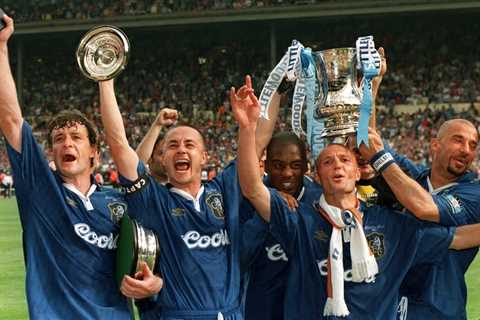 Ex-Chelsea boss Ruud Gullit gave players swig of champagne BEFORE 1997 FA Cup final vs..