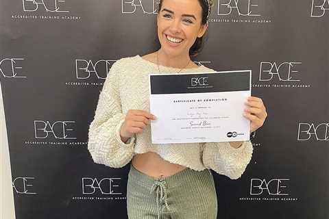 Ex-Coronation Street star Georgia May Foote is working as a nail technician after retraining in..