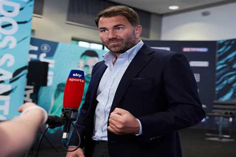 Eddie Hearn reveals Tyson Fury sends him ‘unpleasant’ messages ahead of undisputed fight against..