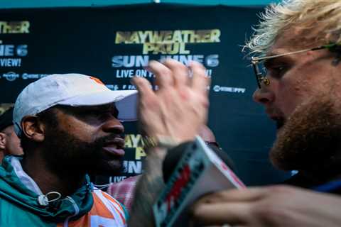 Jake Paul was surprised Floyd Mayweather got ‘that mad over a hat’ and claims NONE of legend’s..