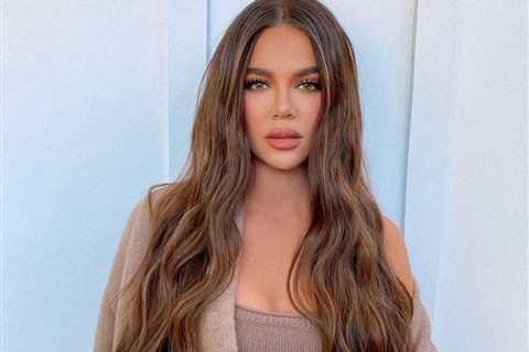 Khloe Kardashian shows off giant bouquets of roses after baby daddy Tristan Thompson is accused of..