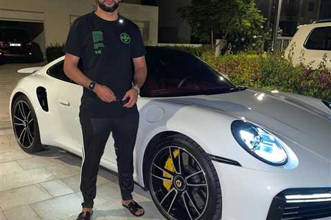 Amir Khan spends £2,000 waterproofing £160,000 Porsche – despite living out in Dubai desert