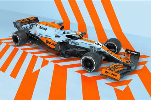 McLaren reveal new one-off classic Gulf Oil livery for F1’s most famous race at Monaco Grand Prix