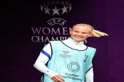 Chelsea ace Harder says playing in Champions League final alongside partner Eriksson is a ‘dream’