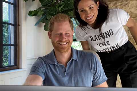 Meghan Markle and Prince Harry beam in new clip of them together in trailer for his mental health..