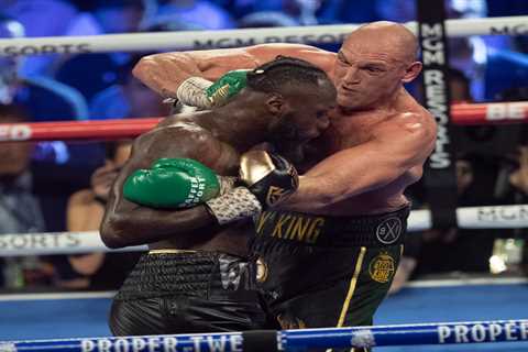 Tyson Fury’s team could be forced to pay Deontay Wilder more than £14 MILLION to step aside for..