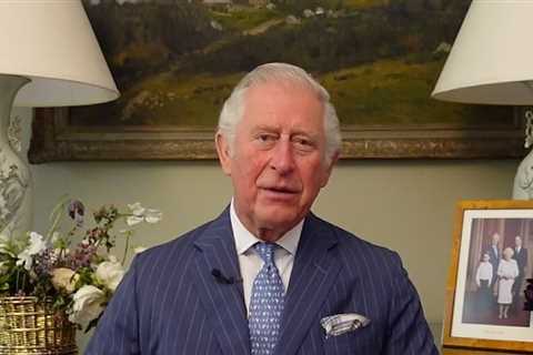 Prince Charles shares video message with sweet snap of the Queen, William and George… but NO Prince ..