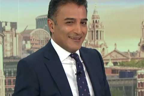 Adil Ray flirts with Susanna Reid on Good Morning Britain as she’s forced to tell viewers ‘we’re..