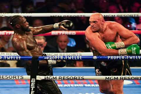 Tyson Fury slams ‘joke’ Deontay Wilder for wanting £14m to step aside as Gypsy King threatens to..