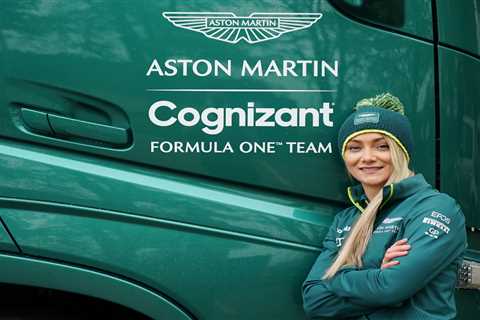 Aston Martin F1 team sign up James Bond stunt driver Jessica Hawkins who says cars were wrecked..