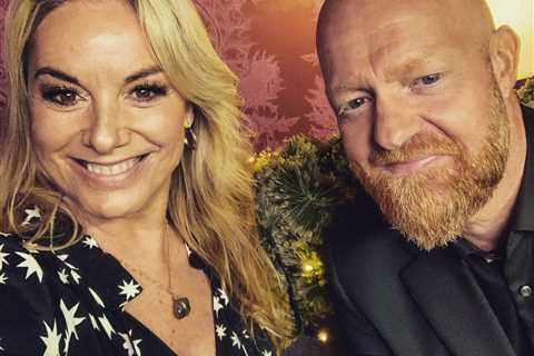 EastEnders’ Jake Wood reunites with Tamzin Outhwaite and jokes ‘there is life outside the Square’