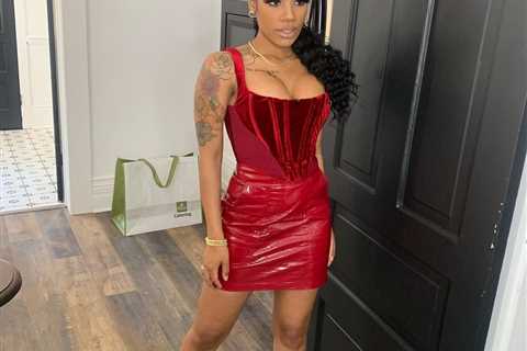 Teen Mom Ashley Jones twerks in a red miniskirt during show reunion taping without fiance Bar Smith ..