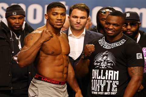 Anthony Joshua joins old foe Dillian Whyte in calling Tyson Fury ‘Luke’ after claims he changed it..