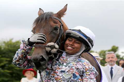 Trailblazing jockey Khadijah Mellah teams up with ITV presenter Oli Bell to launch new racing..