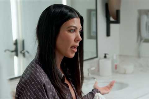Kourtney Kardashian breaks down in tears after sister Kim calls her ‘degrading’ and claims she..