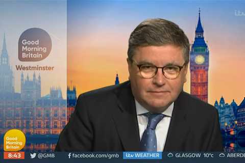 Robert Buckland storms off GMB in a huff after moaning he ‘can’t get a word in’ during grilling..