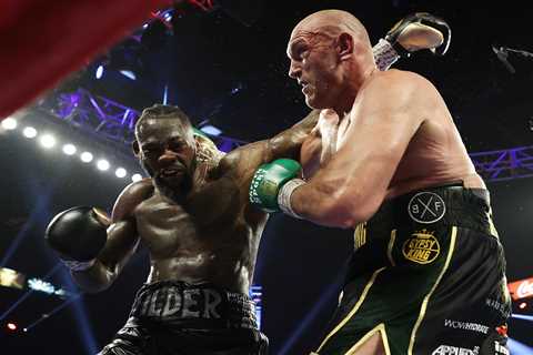 Tyson Fury tells Deontay Wilder he will ‘crack his skull wide open’ in chilling X-rated warning..