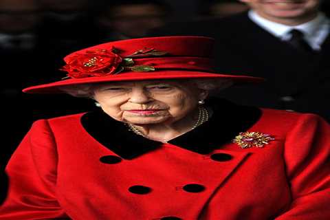 Queen visits £3.2billion ‘Big Lizzie’ warship in first public appearance since Harry’s ‘nightmare’..