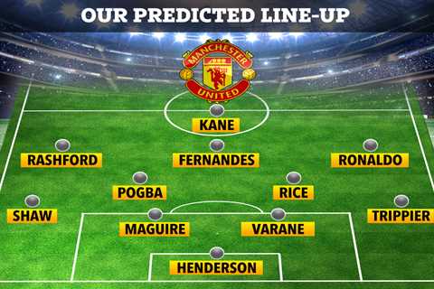 How Man Utd could line up next season with Harry Kane, Cristiano Ronaldo and Declan Rice as they..