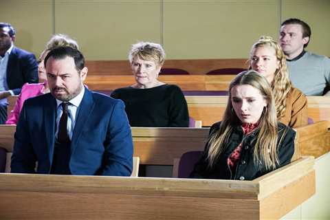 EastEnders fans in tears as Mick Carter faces paedo Katy Lewis in court – and she’s sentenced to..
