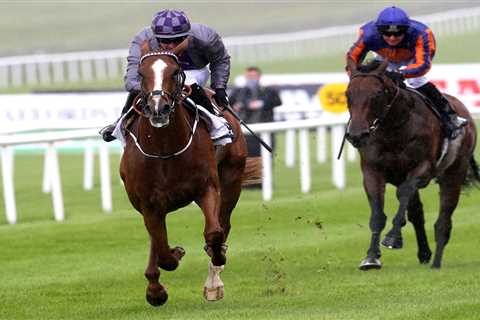 Mac Swiney beats stablemate Poetic Flare in photo finish to Irish 2,000 Guineas for 79-year-old..