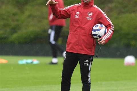 Arsenal boss Mikel Arteta insists finishing above Tottenham is ‘nowhere near enough’ as he targets..